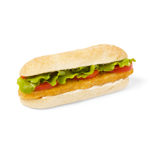 Schiacciatina cotoletta plant based