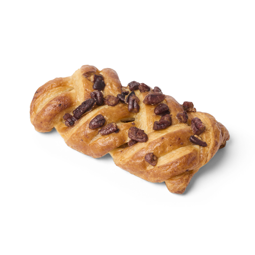 Treccia sciroppo d'acero e noci pecan