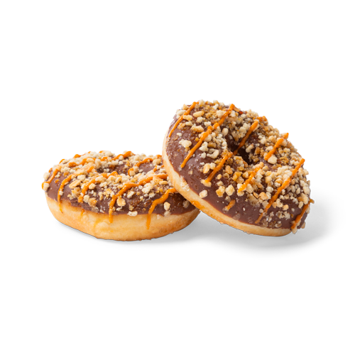 Donut caramello e crumble