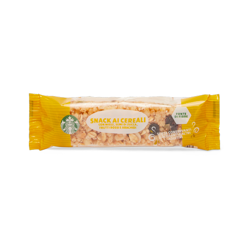 Barrette ai cereali e miele
