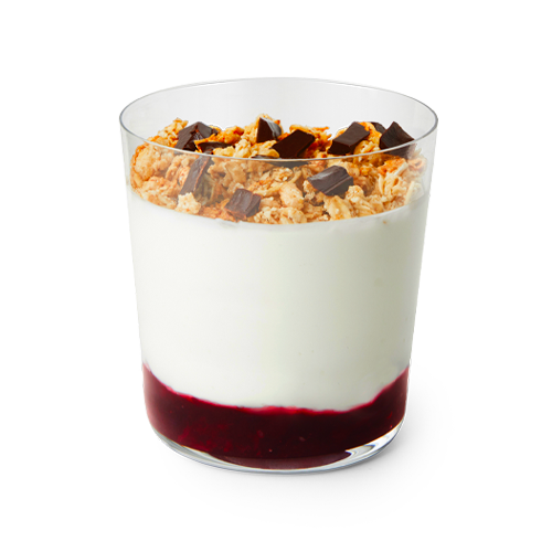 Yogurt greco ai frutti con bosco