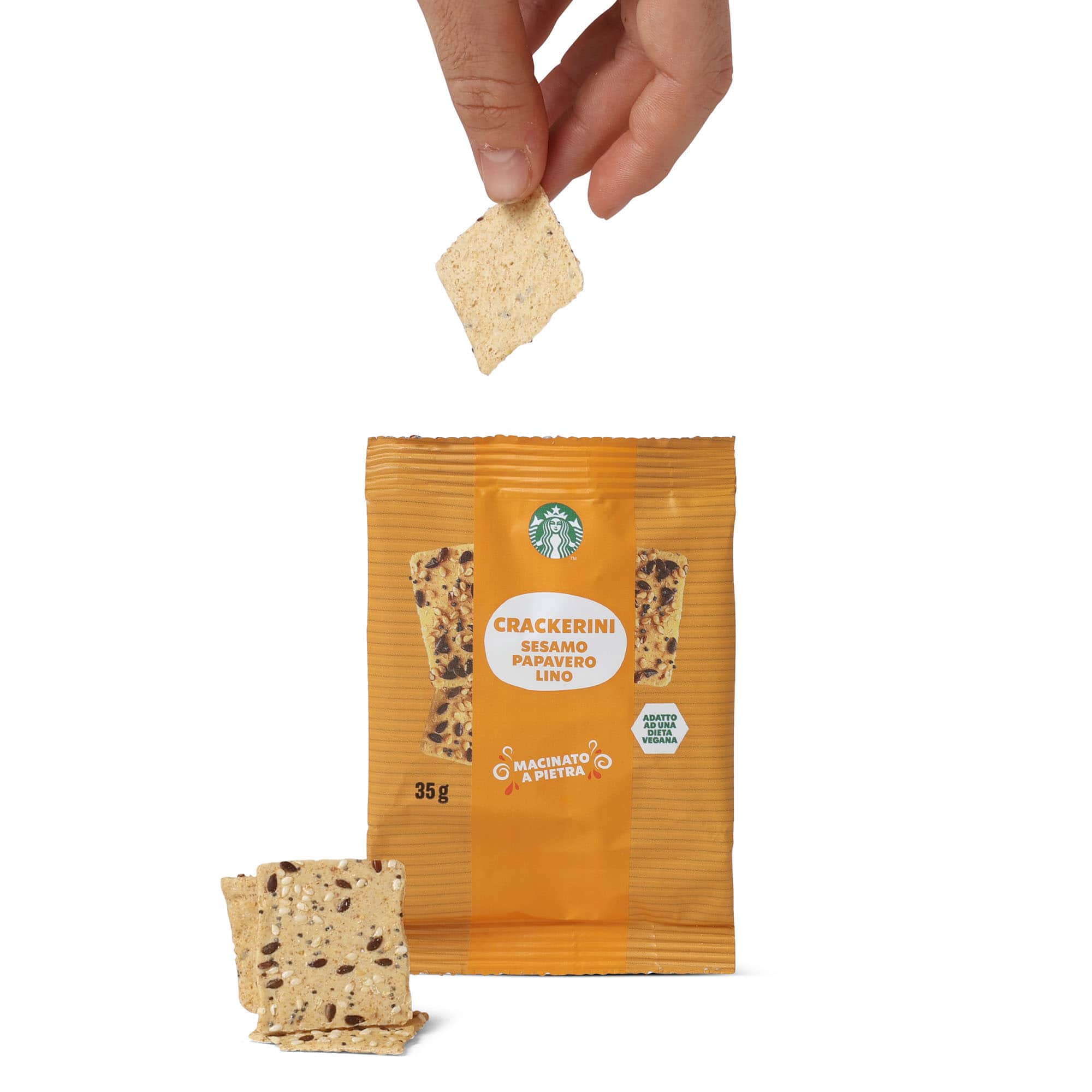 Crackerini Sesamo, Papavero e Lino, , large image number 3