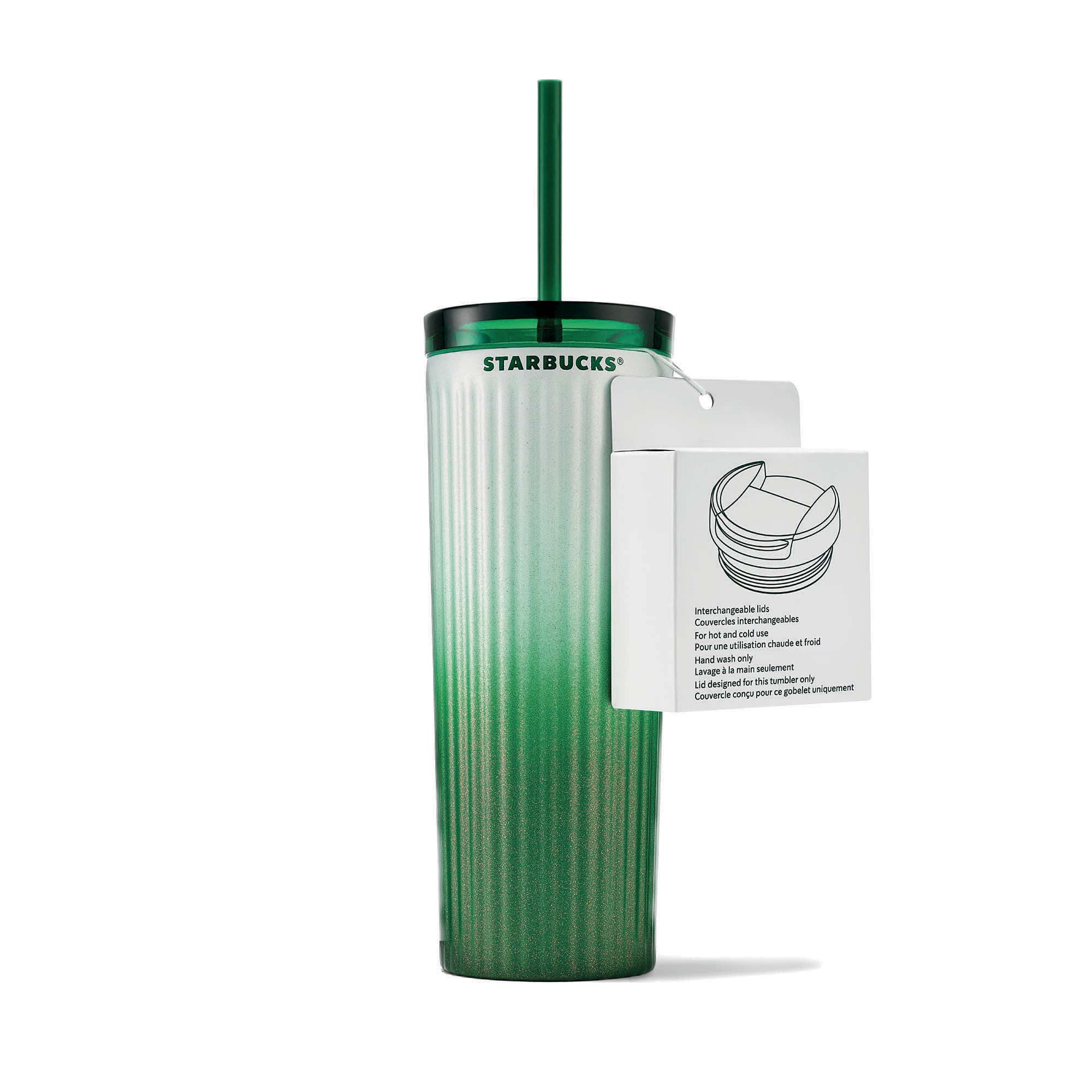 Cold Cup Sfumata con Doppio Coperchio