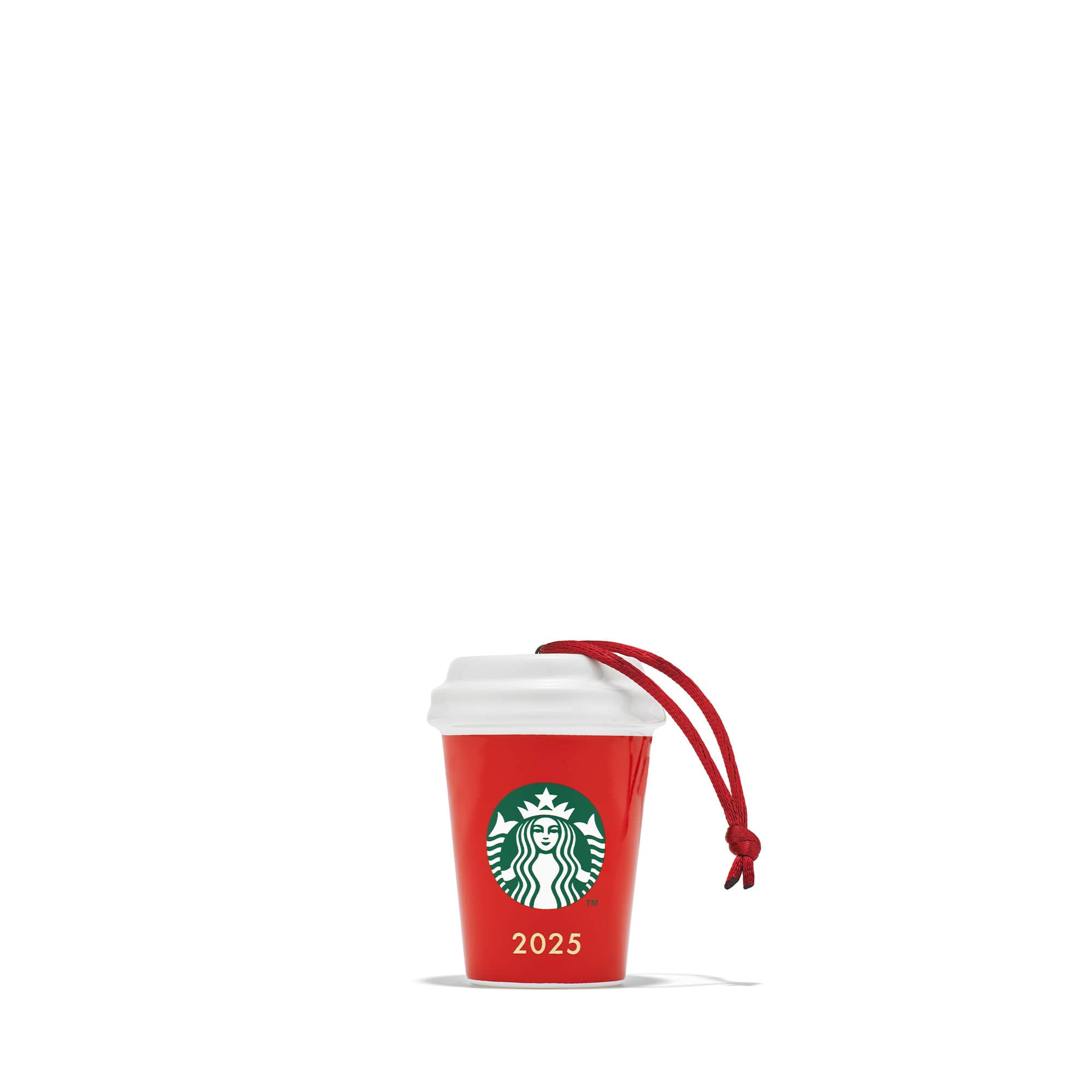 Decorazione Cup Rossa Holiday 2025